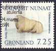 ##Greenland 1991. Seals . Michel 214. Cancelled(o) - Usados