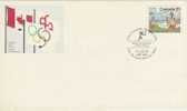 Canada-1976 Montreal Olympic Games,Flame Relay, FDC - Estate 1976: Montreal