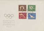 Germany DDR-1960 Rome Olympic Games FDC - Summer 1960: Rome