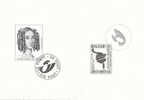 2 BLOCS NON DENTELES  BELGIQUE  2001 - B&W Sheetlets, Courtesu Of The Post  [ZN & GC]