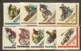 HUNGARY 1962  MICHEL NO: 1889A-1897A  MNH - Unused Stamps