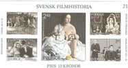 37078)foglio Commemorativo Svedesi Con 5 Valori - Nuovi - Full Sheets & Multiples