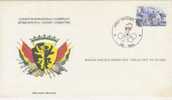 Belgium-1984 Los Angeles Olympics  Souvenir Envelope - Summer 1984: Los Angeles
