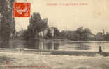 GUEUGNON LE BARRAGE ET LES BORDS DE L ARROUX VUE D UNE USINE - Gueugnon