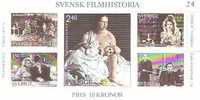 37089)foglio Commemorativo Svedesi Con 5 Valori - Nuovi - Full Sheets & Multiples