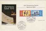 Germany-1976 Montreal Olympic Games Souvenir Sheet FDC - Zomer 1976: Montreal