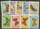 HUNGARY 1966  MICHEL NO: 2201A-2209A  MNH - Unused Stamps