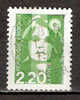 Timbre France Y&T N°2714 (03) Obl. Marianne Du Bicentenaire.  2 F. 20. Vert. Cote 0.15 € - 1989-1996 Bicentenial Marianne