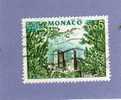 MONACO TIMBRE N° 538 OBLITERE PALAIS PRINCIER ET FRONDAISONS - - Used Stamps