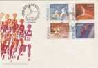 Portugal-1984 Los Angeles Olympic Games FDC - Verano 1984: Los Angeles