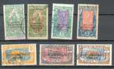 Congo 89 - YT 75-77-78-79-82-86-88 Obli - Used Stamps