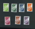 TIMBRE / MONACO / SERIE DE PREOBLITEREES 7 VALEURS  / ETAT NEUF - Precancels