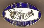 Pin´s RUGBY F.S.F.XV FENOUILLET (31).(voir Description) - Rugby