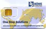 @+ Carte Demonstration BOWE - Card Solution (Non Numérotée) Puce 3 (Sample Card) - Beurskaarten