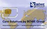 @+ Carte Demonstration BOWE - Card Solution (Non Numérotée) Puce 2 (Sample Card) - Ausstellungskarten