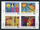 2000 Svizzera, Il Futuro Dei Francobolli 4 Valori Da Libretto, Seriecompletanuova (**) - Unused Stamps