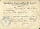 Kaart "Asoc.Charbonnière Du Centre" Haine St Pierre 10 NOVEMBER 1914 !! - Other & Unclassified