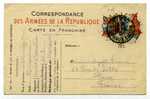 WWI / CARTE DE FRANCHISE MILITAIRE / DRAPEAU / - Guerre Mondiale (Première)
