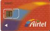 A-011/1 TARJETA GSM DE AIRTEL CON LOGO - Airtel