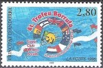 Andorre Français 1996 Yvert 467 Neuf ** Cote (2015) 1.90 Euro Ski Trophée Borrufa - Neufs