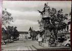 GERMANIA 1960 24 Giu MOERS MARKT UND NEUES RATHAUS- MERCATO E IL NUOVO MUNICIPIO + TARGHETTA BESTIMMUNGS- +AUTO D'EPOCA - Mörs