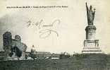 CHATILLON-sur-MARNE -- Statue Du Pape Urbain II Et Les Ruines - Châtillon-sur-Marne