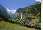 CPM.      LAUTERBRUNNEN.      Mit Staubbach, Grosshorn Und Breithorn. - Lauterbrunnen