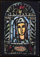 CPM Non écrite 74 Plateau D'Assy  Notre Dame De Toute Grâce  Véronique Vitrail D'après Une Peinture De G. ROUAULT - Passy