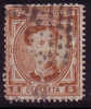 Edifil 174 1876 Alfonso XII 5 Ct Sepia En Usado - Oblitérés