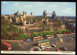 CPM Neuve Royaume Uni  LONDRES La Tour De Londres Voitures - Tower Of London