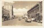 Wenatchee WA Ellis #7114 Street Scene 1930s 40s Vintage Real Photo Postcard, Auto Business Sign - Other & Unclassified