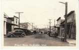 Oak Harbor WA Ellis #3452 Street Scene C1940 Vintage Real Photo Postcard, Auto Delivery Truck Business Sign - Other & Unclassified