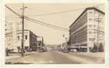 Chehalis WA Ellis #2301 Street Scene C1940 Vintage Real Photo Postcard, Auto Coffee Shop - Autres & Non Classés