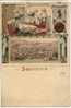 Suchard  Cacao  - Carte  Litho Publicitaire Appenzell Datant De 1895 Env - Voir Scan - Suchard