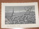 TORINO 1950 MOLE ANTONELLIANA LE ALPI BN VG - Mole Antonelliana