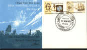 1972  Australia   AAT  FDC  Macquarie Island  Base Pôle Sud Polo Sud South Pole  FDC James Cook - FDC