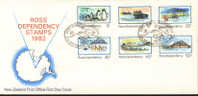 1982  New Zealand  FDC  Ross Scott Base Pôle Sud Polo Sud South Pole FDC - FDC