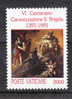 Vaticano  -  1991. Canonizzazione Di S. Brigida.  Painting  Of   S. Brigida And  Christ.  MNH - Religión