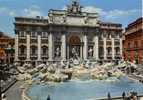 ROMA  -  Fontana Di Trevi - Animata - Anni ´50  -  NVG   (344) - Fontana Di Trevi