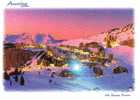 CPSM. AVORIAZ. ALT. 1800. 2466M. CREPUSCULE. DATEE 1997. FLAME. PHOTO OLIVIER COLLOMB. - Avoriaz