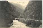 RARE CARTE POSTALE 1900 1930       GORGES DE L ARLY      ROUTE D UGINE A FLUMET - Ugine