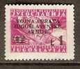 Yugoslavia Occup. Istria 1947  L1 (*) VLMM - Jugoslawische Bes.: Istrien