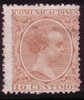 Edifil 217(*) 1899 Alfonso XIII Pelón 10 Cts Castaño En Nuevo - Unused Stamps