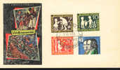 1959  Allemagne  FDC  Fables Favole Stories  GRIMM - Contes, Fables & Légendes