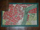 Hungary,Szeged,City Map,Town Plan,Tisza River,vintage Postcard,stamp Piece Missing - Ungarn