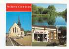 MARCILLY SUR EURE  -  3 Vues  :  L'Eglise - Les Bords De L'Eure - Le Centre Du Bourg - N° 268 /  27 - Marcilly-sur-Eure