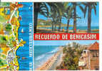 BENICASIM - Carte Géographique - Castellón