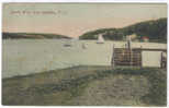 HALIFAX NOVA SCOTIA CANADA North West Arm PIER And SAILBOATS 1906 - Halifax