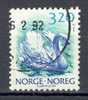 Norway 1990 Mi. 1038  3.20 Kr Natur Nature Höckerschwan Swan - Usados