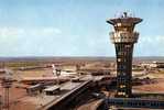 ORLY AEROPORT PARIS ORLY LE SATELLITTE OUEST TOUR DE CONTROLE 1960 70 TWA AVION BOEING AIRBUS AVIATION - Orly